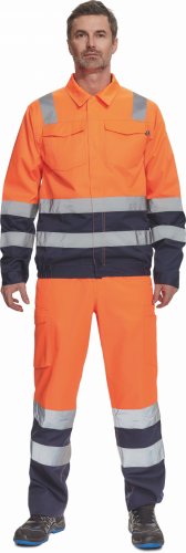 #91#03510010_VALENCIA_HV_jacket_orange_navy_03520010_BURGOS_HV_pants_orange_navy_model_CERVA PROSINEC 2019_3339